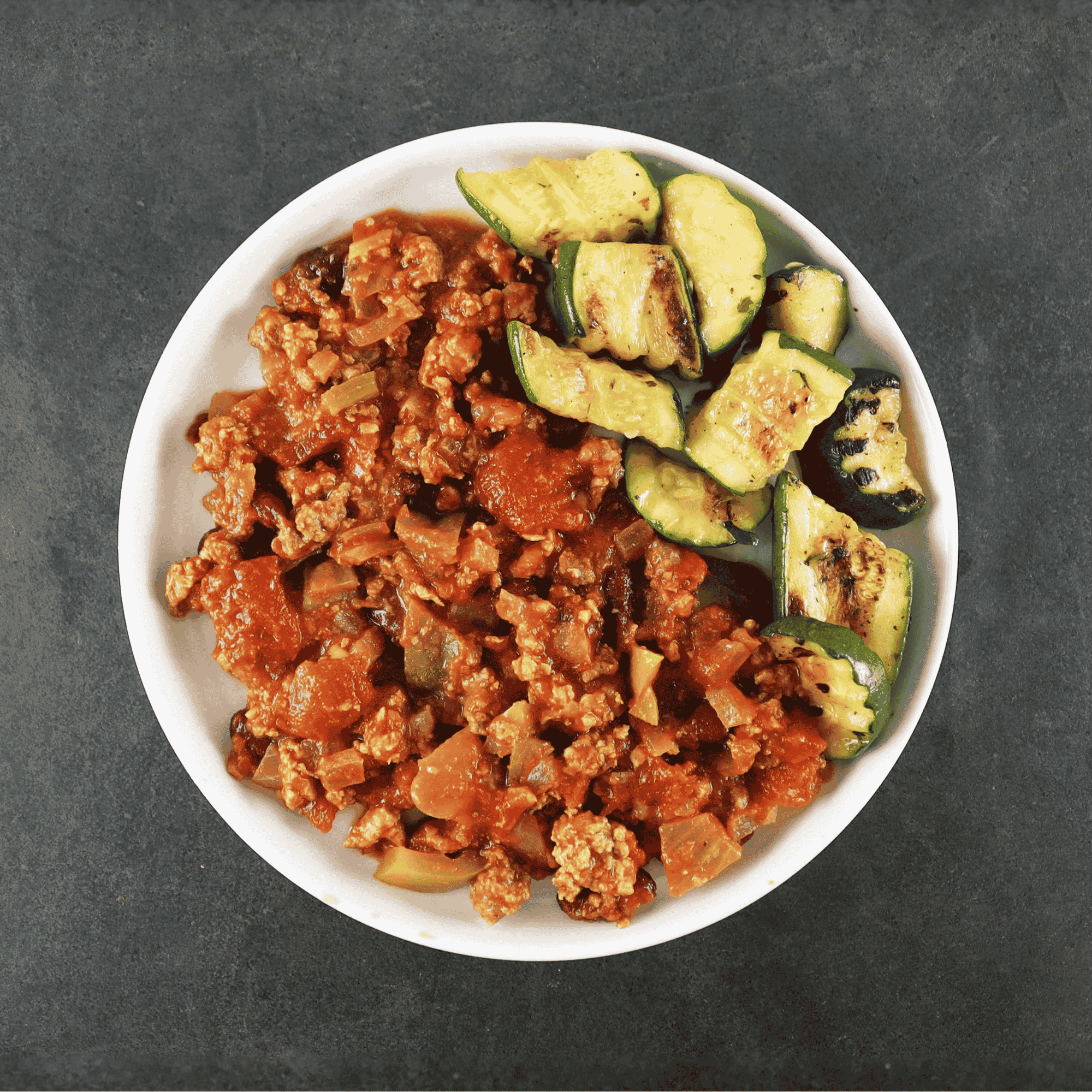 Beef Chili con Carne with Zucchini