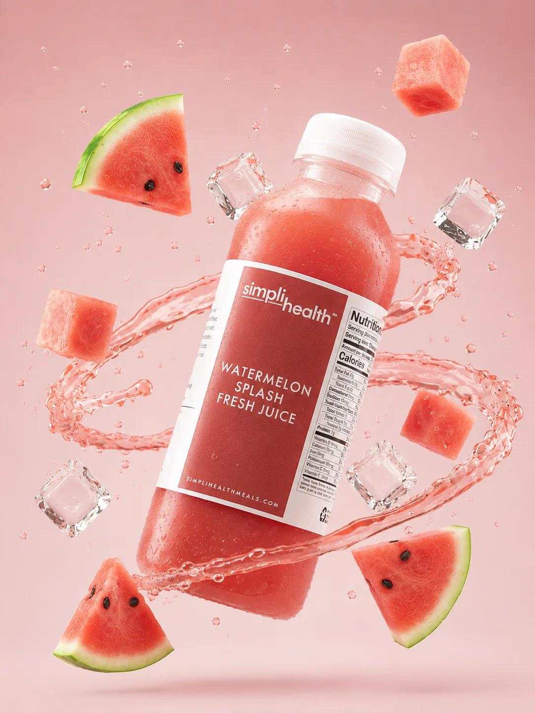 Watermelon splash fresh juice